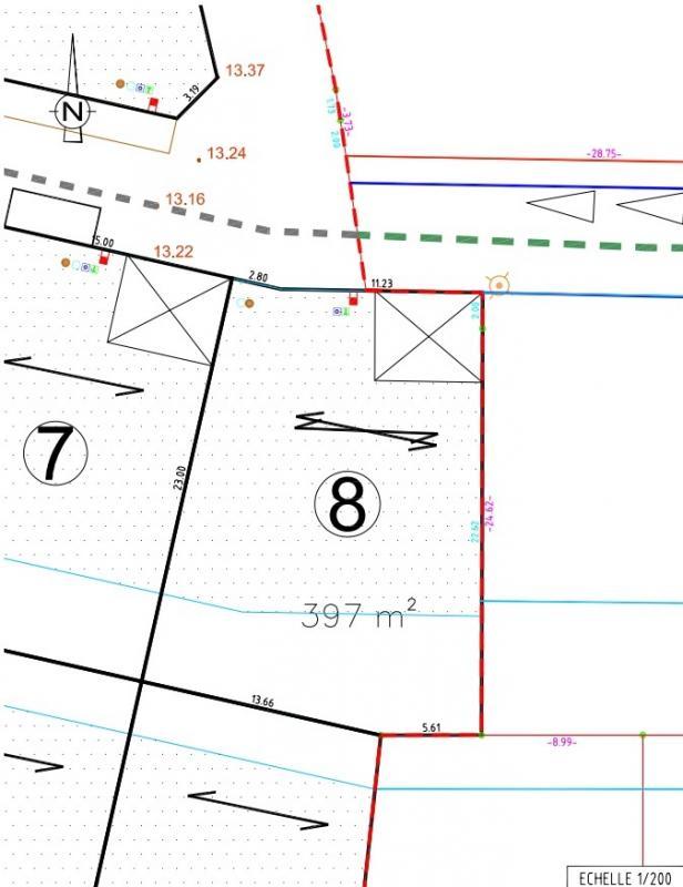 Terrain constructible - 397 m²