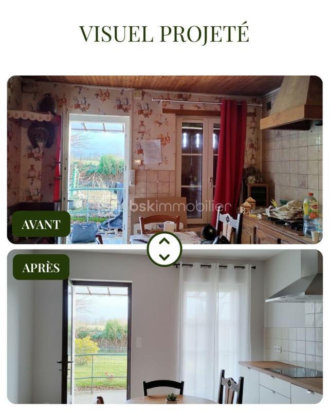 Maison ancienne - 86 m² - 4 pièces