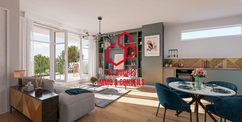 Appartement - 62 m² - 3 pièces