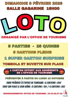 Loto de l'Office de Tourisme