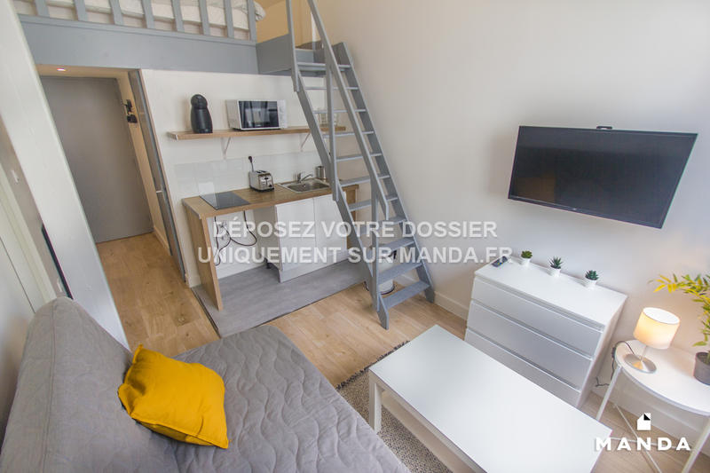 Studio - 13 m² - 1 pièce