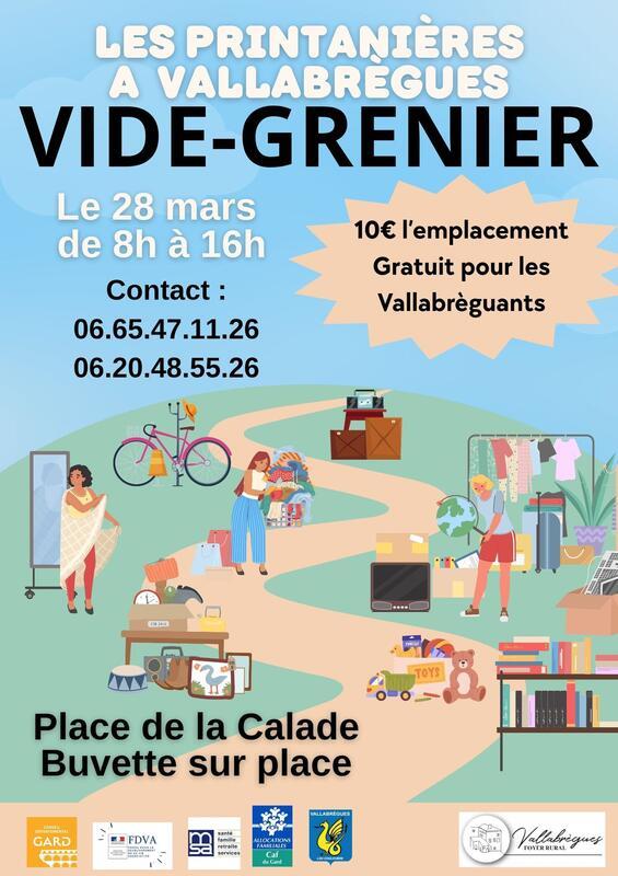 Vide grenier du foyer rural