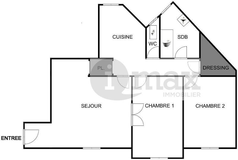 Appartement - 73 m² - 3 pièces