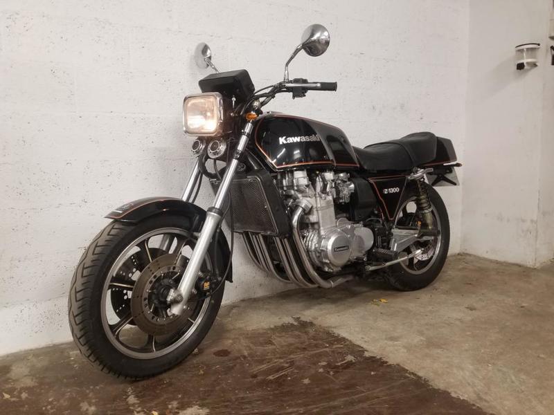Kawasaki Z 1300 kawasaki noir 628