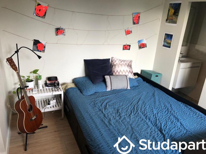 Chambre - 17 m² - 1 pièce