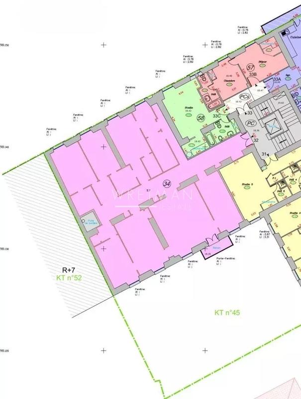 Appartement - 180 m² - 7 pièces