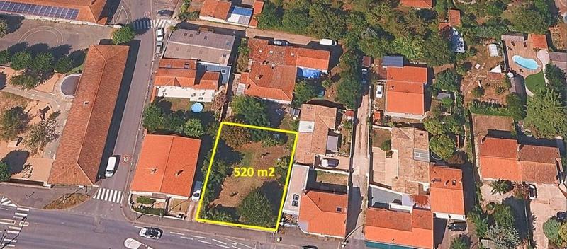 Terrain - 520 m²