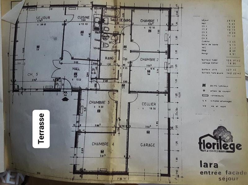 Maison - 110 m² - 6 pièces