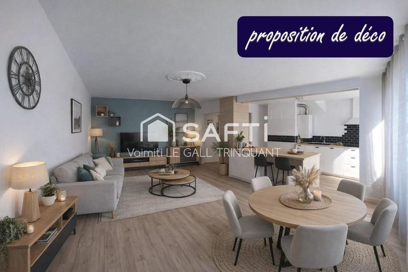 Appartement - 79 m² - 5 pièces