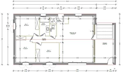 Maison - 83 m² - 4 pièces