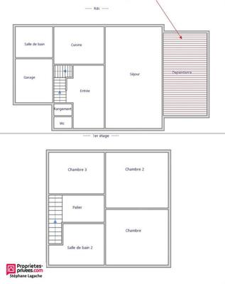 Maison - 105 m² - 5 pièces