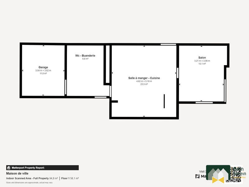 Maison ancienne - 80 m² - 4 pièces