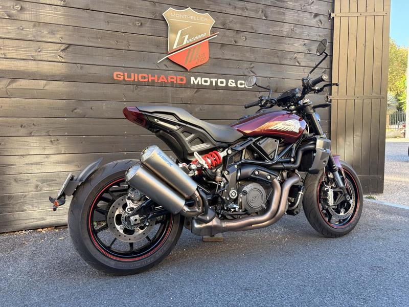 Indian Ftr 1200 s Maroon Metallic