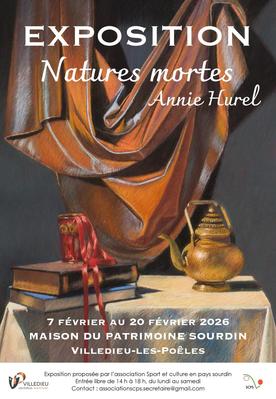 Exposition de peinture "Natures mortes" par Annie Hurel