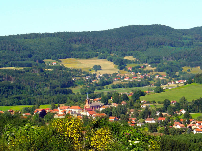 Club vosgien : Ban de Laveline et col de Sainte-Marie