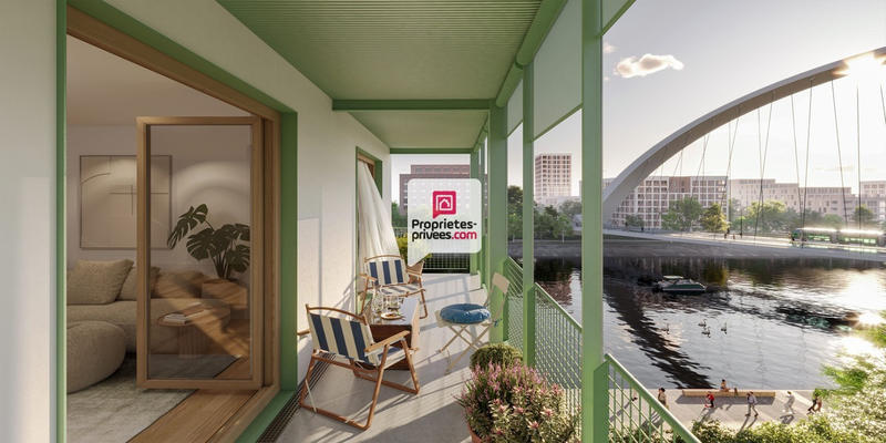 Appartement - 59 m² - 3 pièces