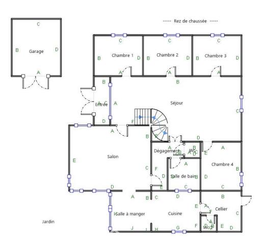 Maison - 215 m² - 7 pièces