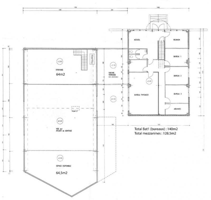 Local d'activité / Entrepôt - 670 m²