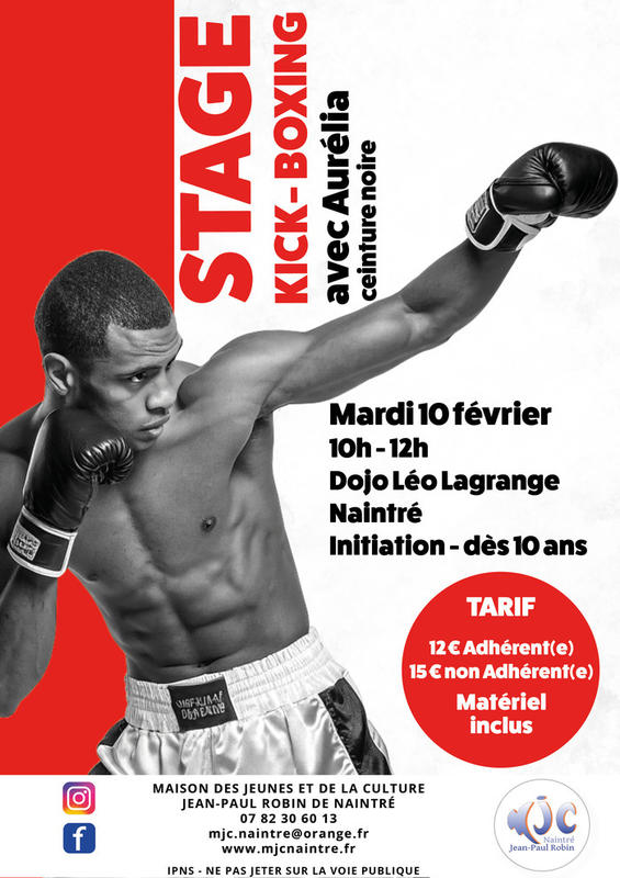 Stage de boxe avec Aurélia