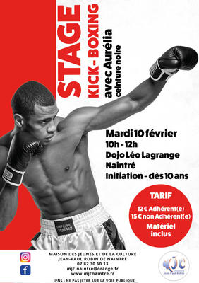 Stage de boxe avec Aurélia