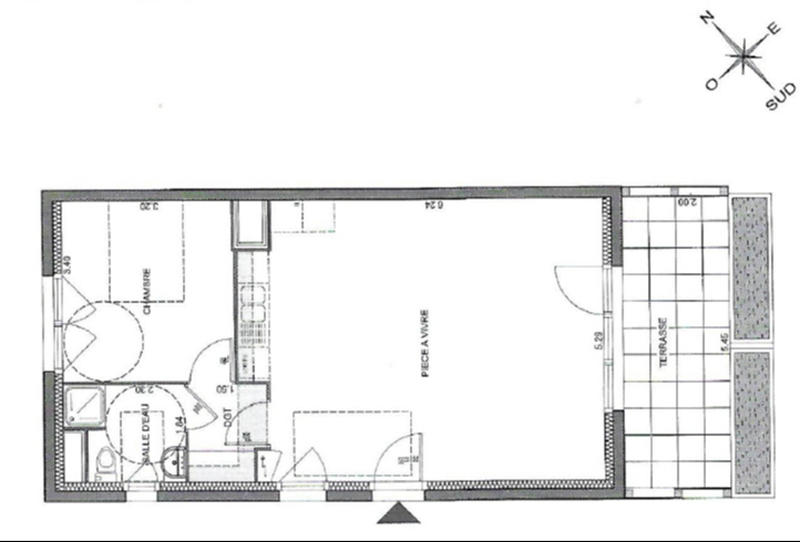 Appartement - 52 m² - 2 pièces