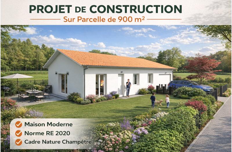 Maison - 91 m² - 4 pièces