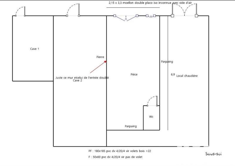 Maison de ville - 87 m² - 4 pièces