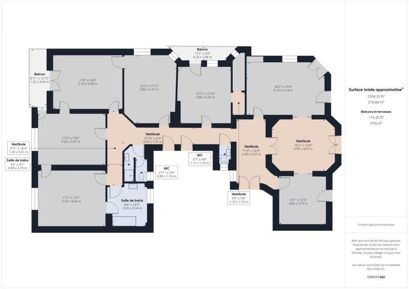 Appartement - 10 m² - 1 pièce