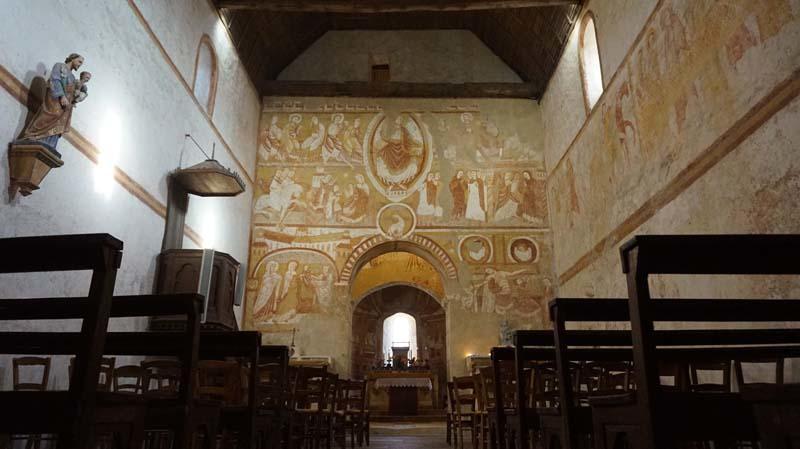 Visite commentée des fresques de Vic