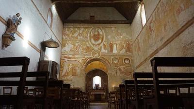 Visite commentée des fresques de Vic