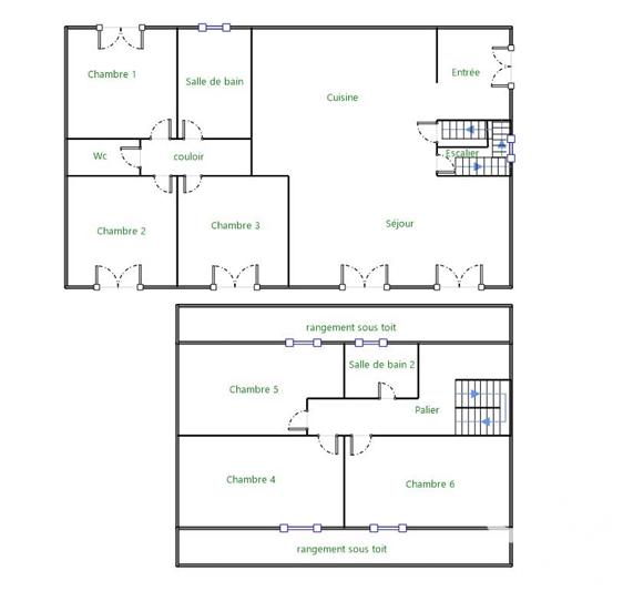 Maison de campagne - 235 m² - 11 pièces