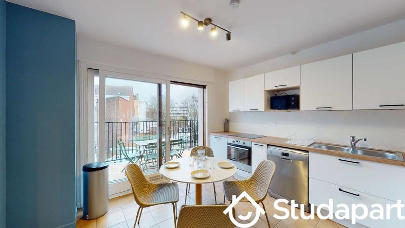 Chambre - 11 m² - 1 pièce