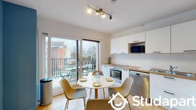 Chambre - 11 m² - 1 pièce