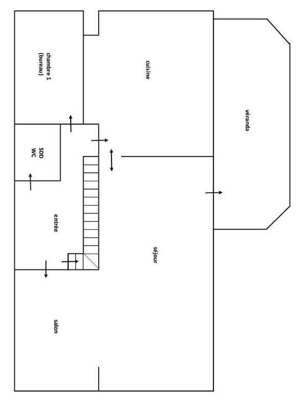 Maison - 170 m² - 7 pièces
