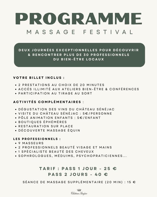 Massage Festival