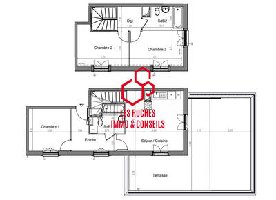 Duplex - 78 m² - 4 pièces