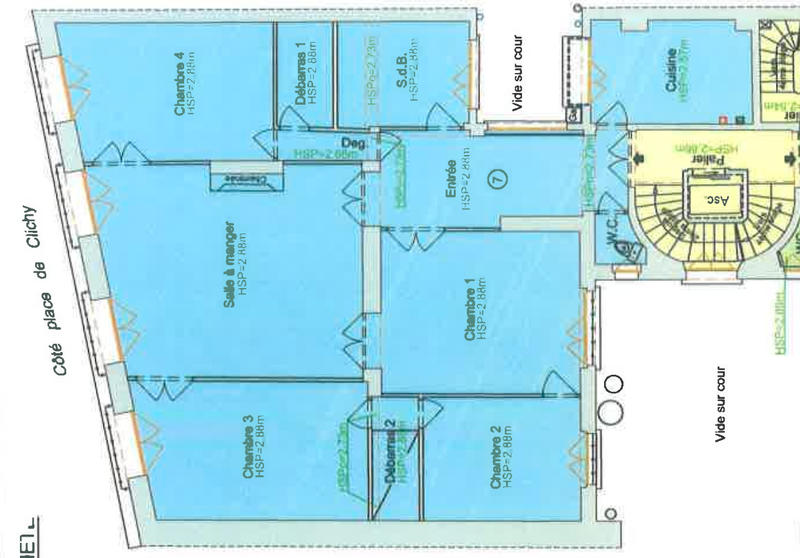 Appartement - 109 m² - 5 pièces
