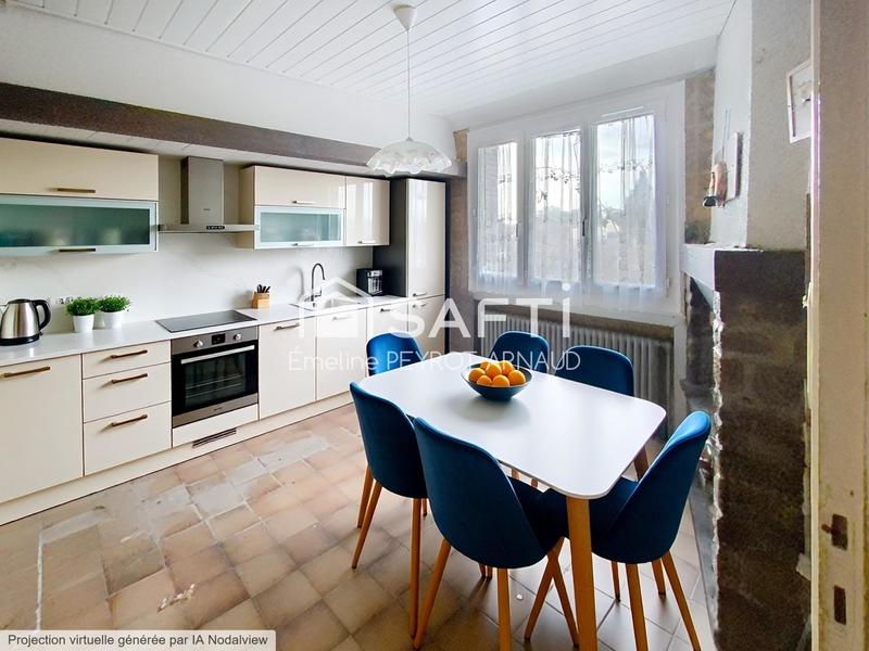 Maison - 92 m² - 4 pièces