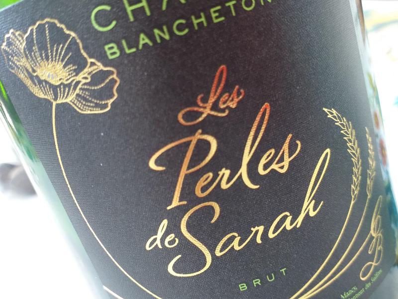 Champagne les perles de Sarah