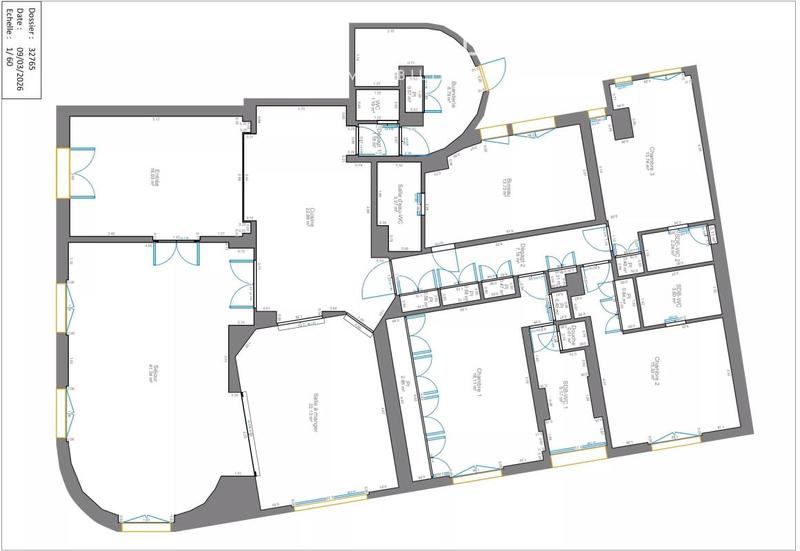 Appartement - 203 m² - 7 pièces