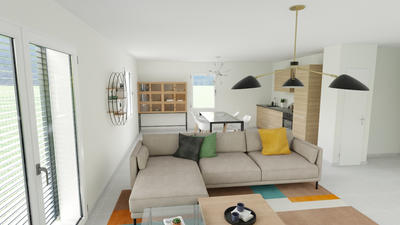 Appartement - 43 m² - 2 pièces