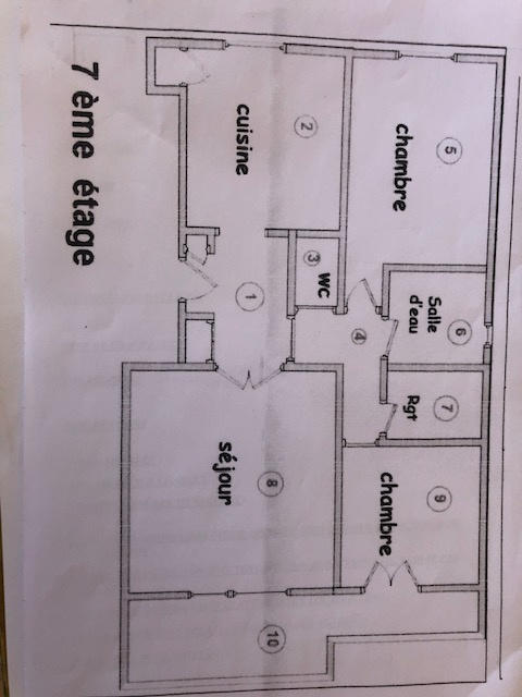 Appartement - 68 m² - 3 pièces