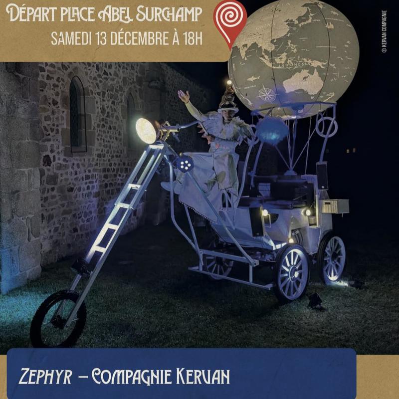 Déambulation &quot;Zephyr&quot; - Cie Kervan