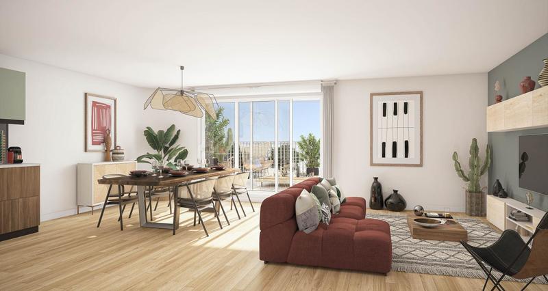 Appartement - 96 m² - 4 pièces