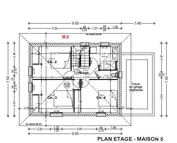 Maison - 110 m² - 5 pièces