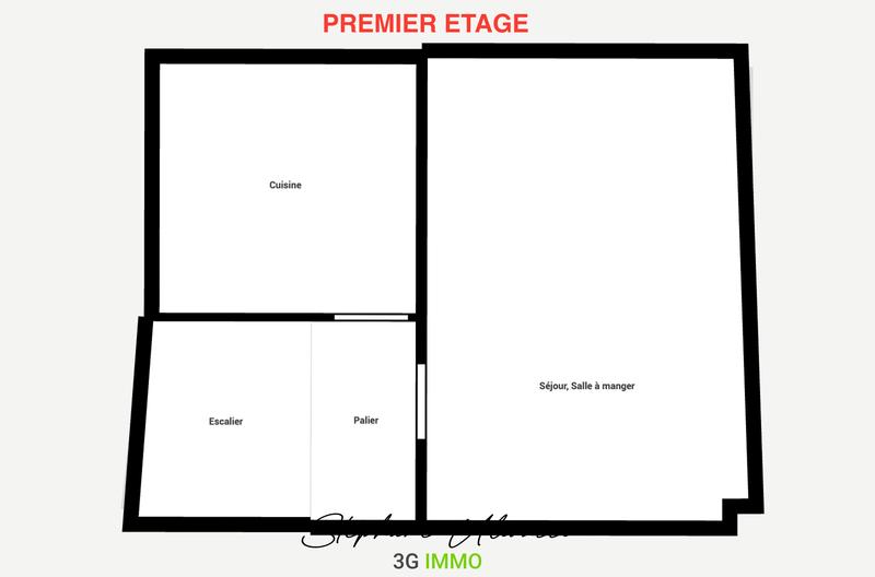 Maison de village - 70 m² - 4 pièces