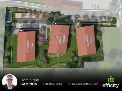 Appartement - 72 m² - 3 pièces