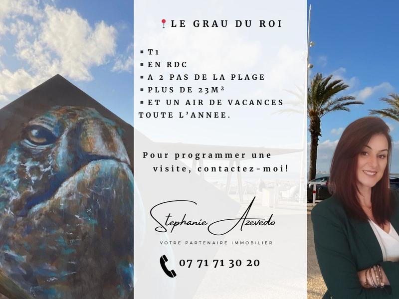 Appartement - 23 m² - 2 pièces