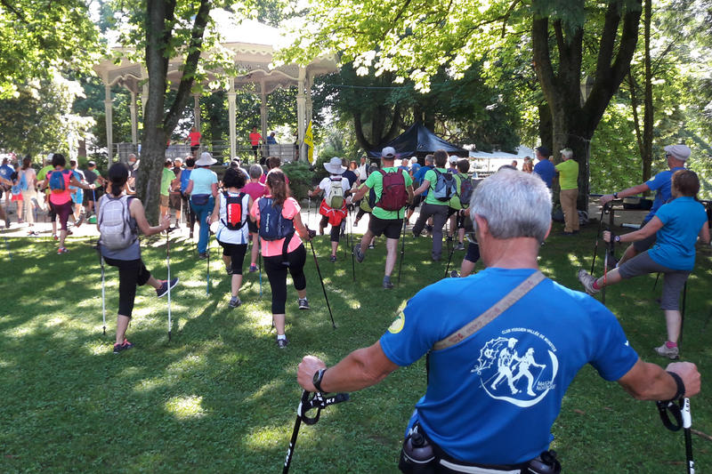 Marche nordique avec le Club Vosgien