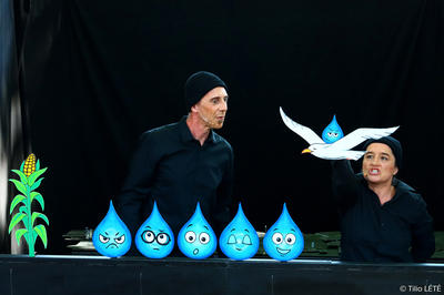 Spectacle : une vie de goutte.